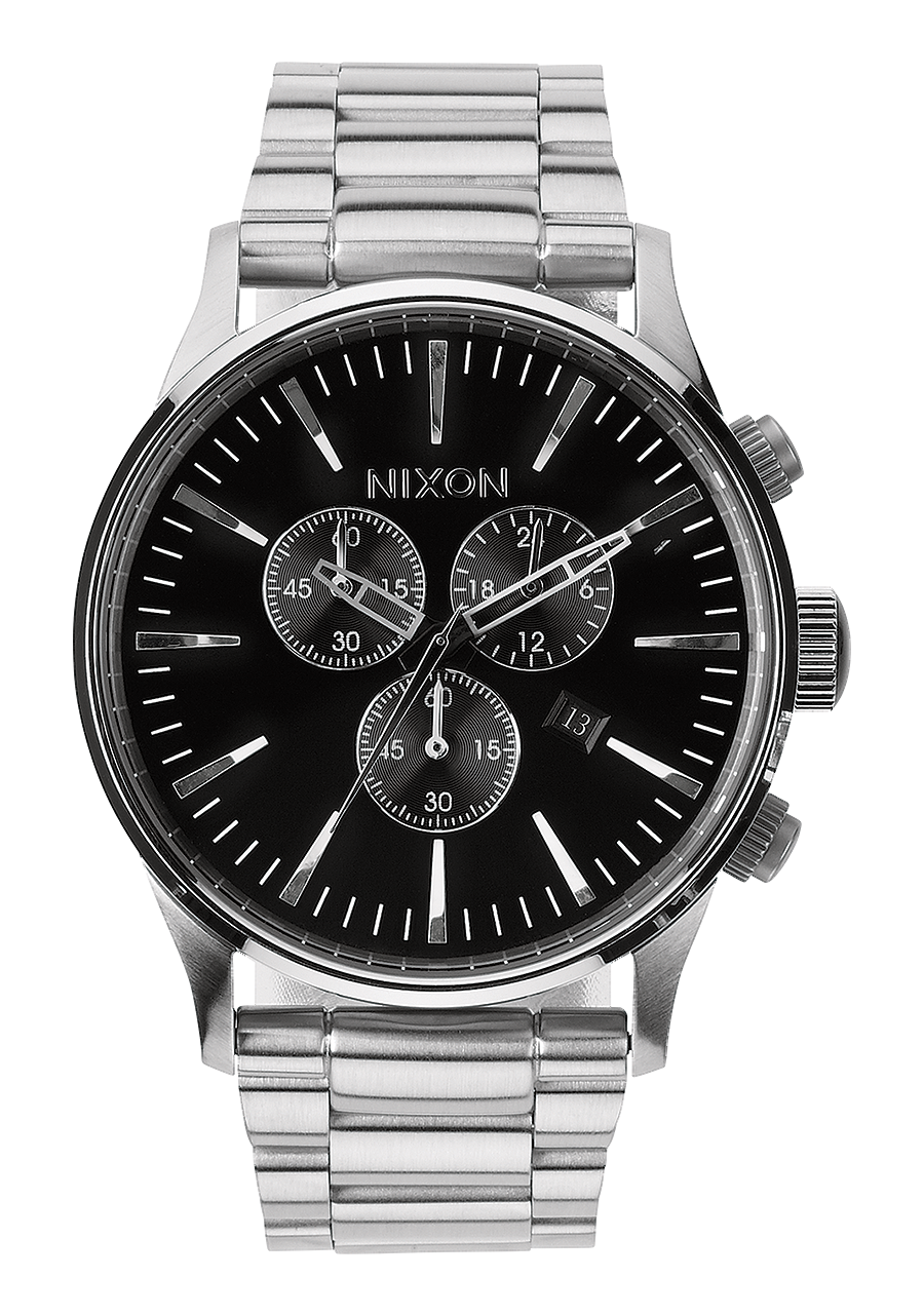 Nixon Sentry Chrono Black