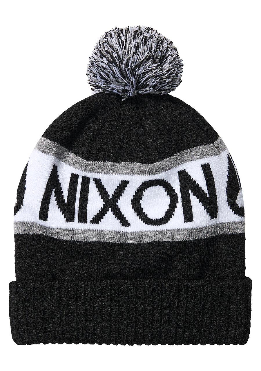 Nixon Teamster R Beanie Black / White