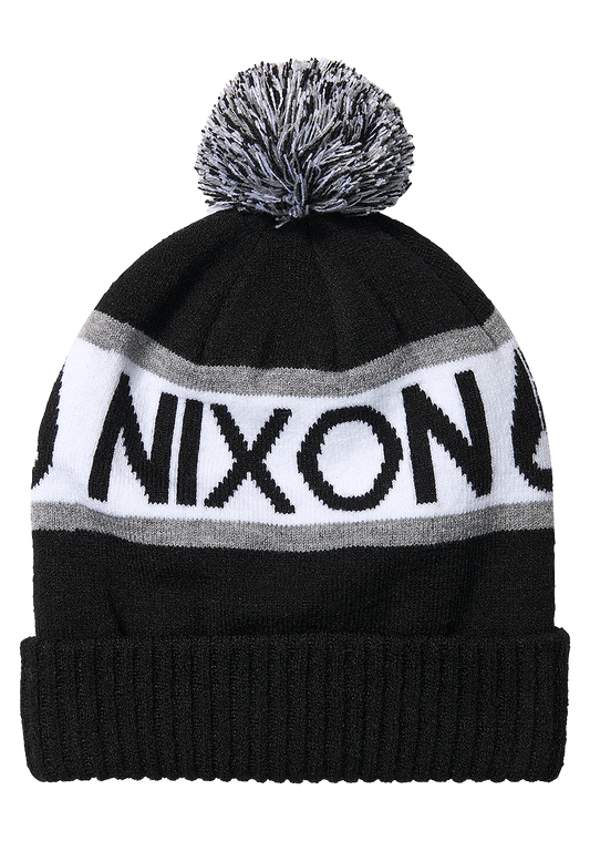 Nixon Teamster R Beanie Black / White