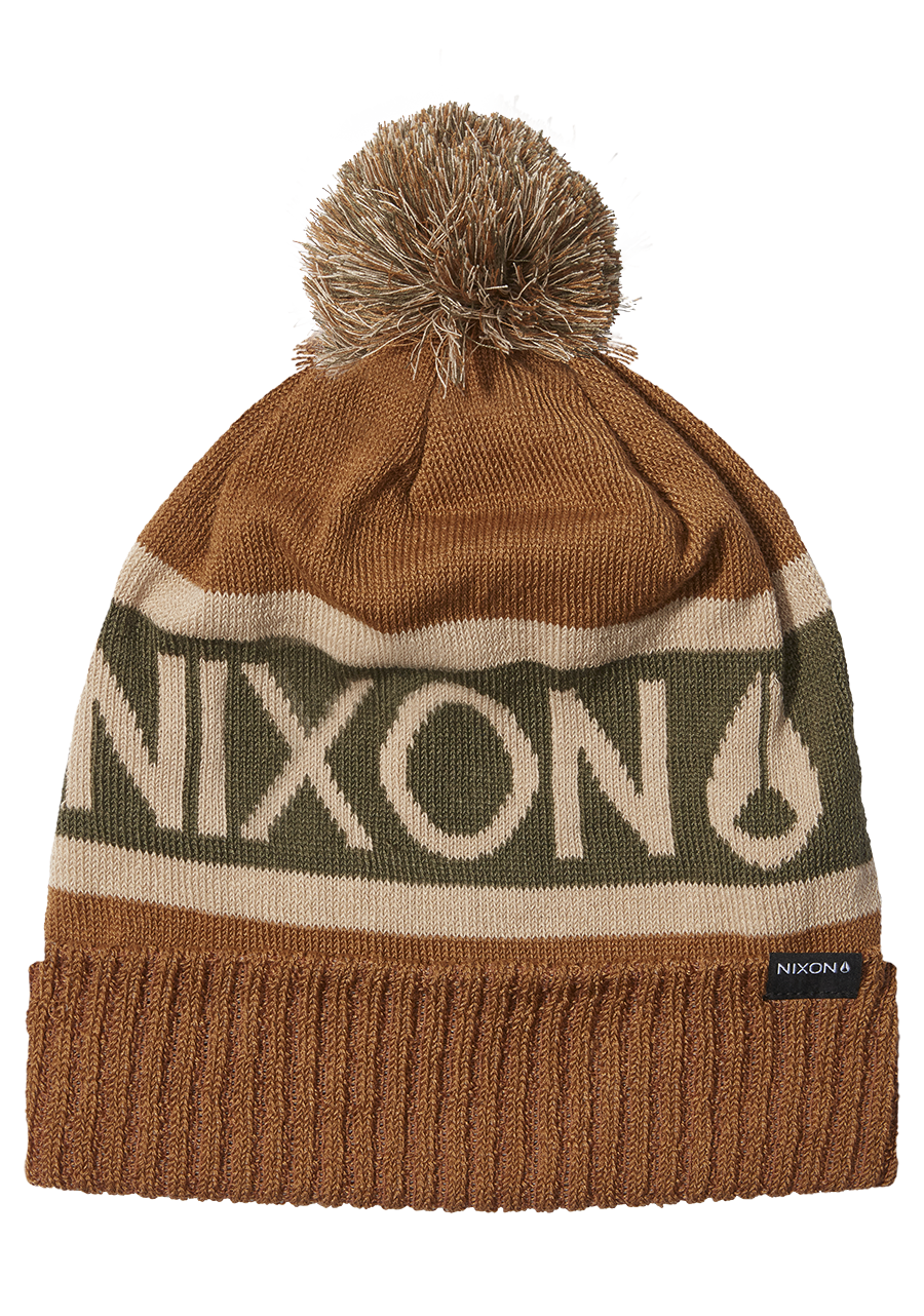 Nixon Teamster R Beanie Wood / Olive