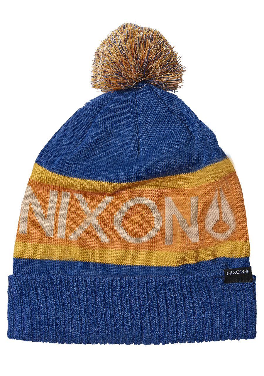 Nixon Teamster R Beanie Blue / Orange