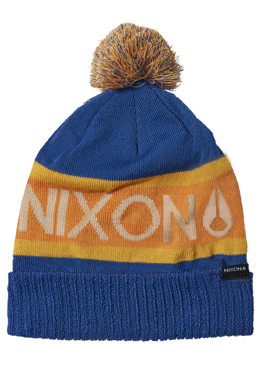 Nixon Teamster R Beanie Blue / Orange