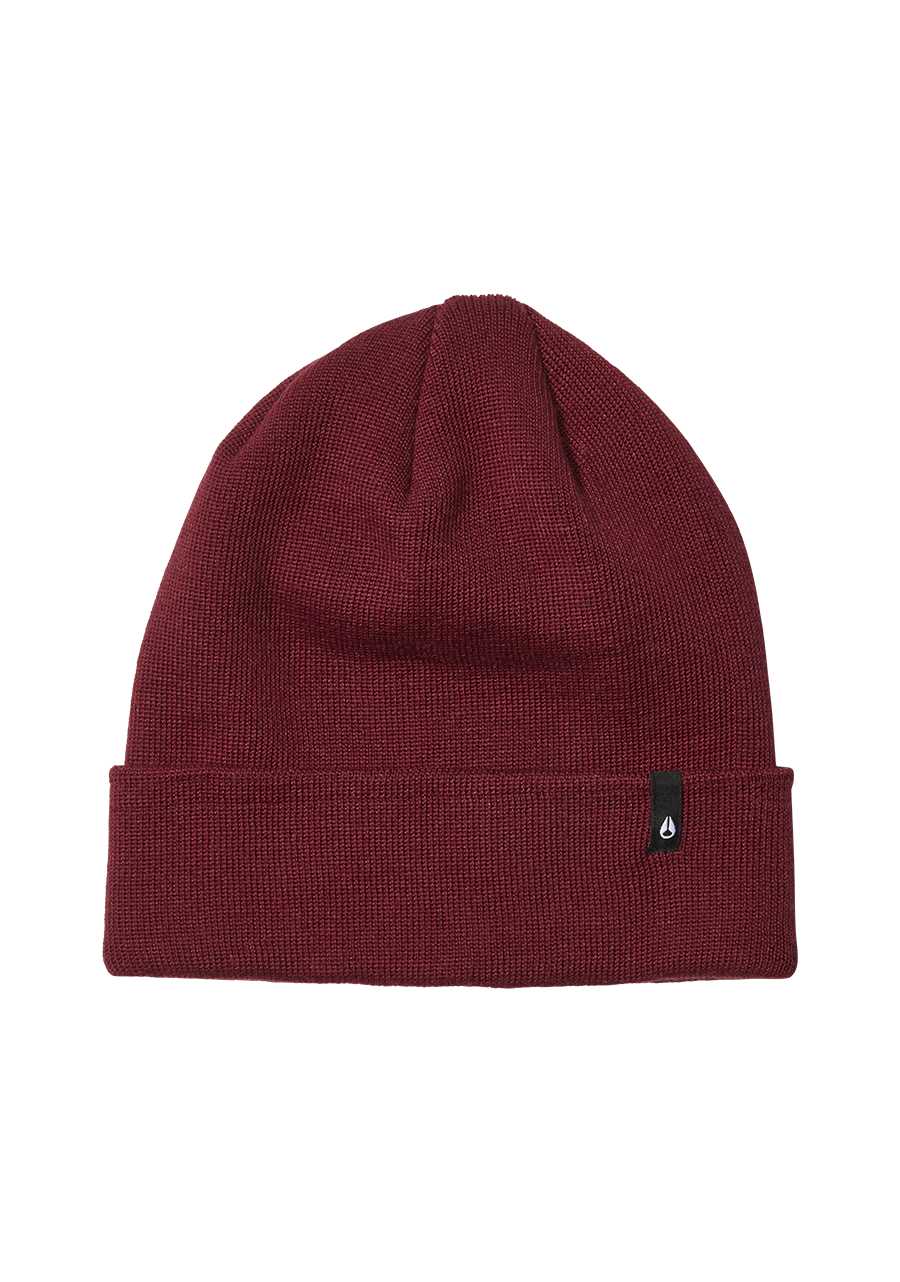 Nixon District Beanie Dark Cherry