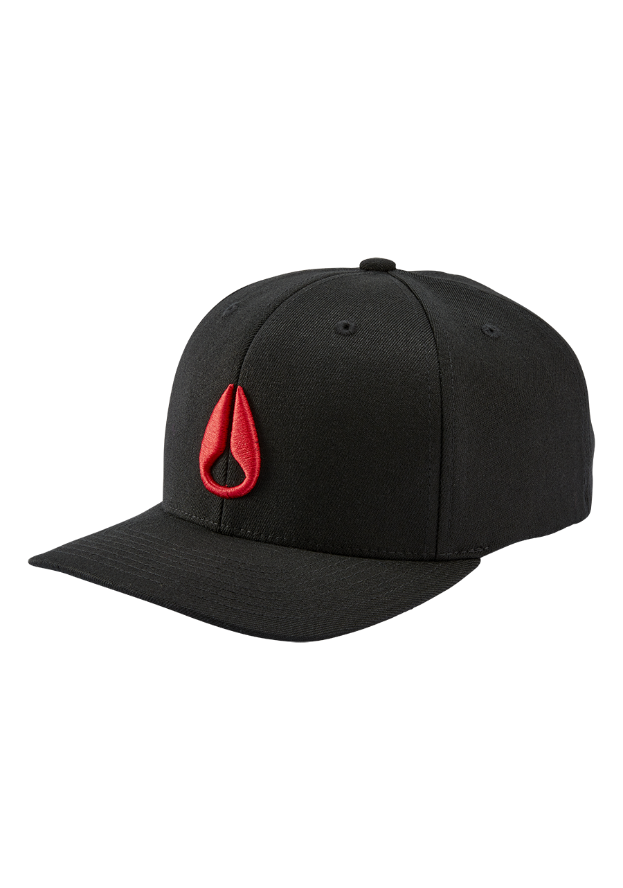 Nixon Deep Down Snapback Black / Red