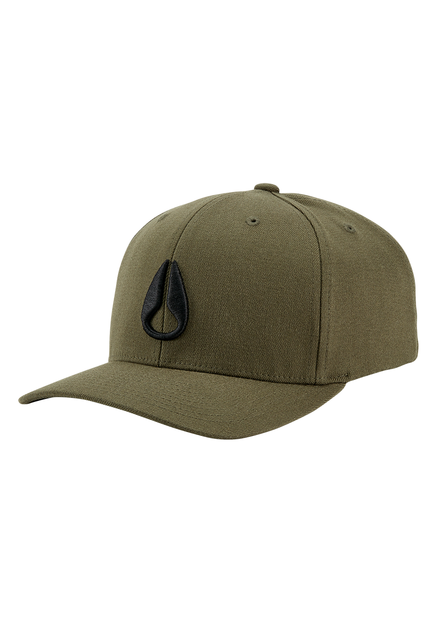 Nixon Deep Down Snapback Olive