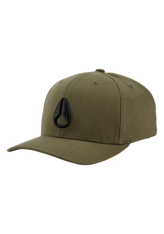 Nixon Deep Down Snapback Olive
