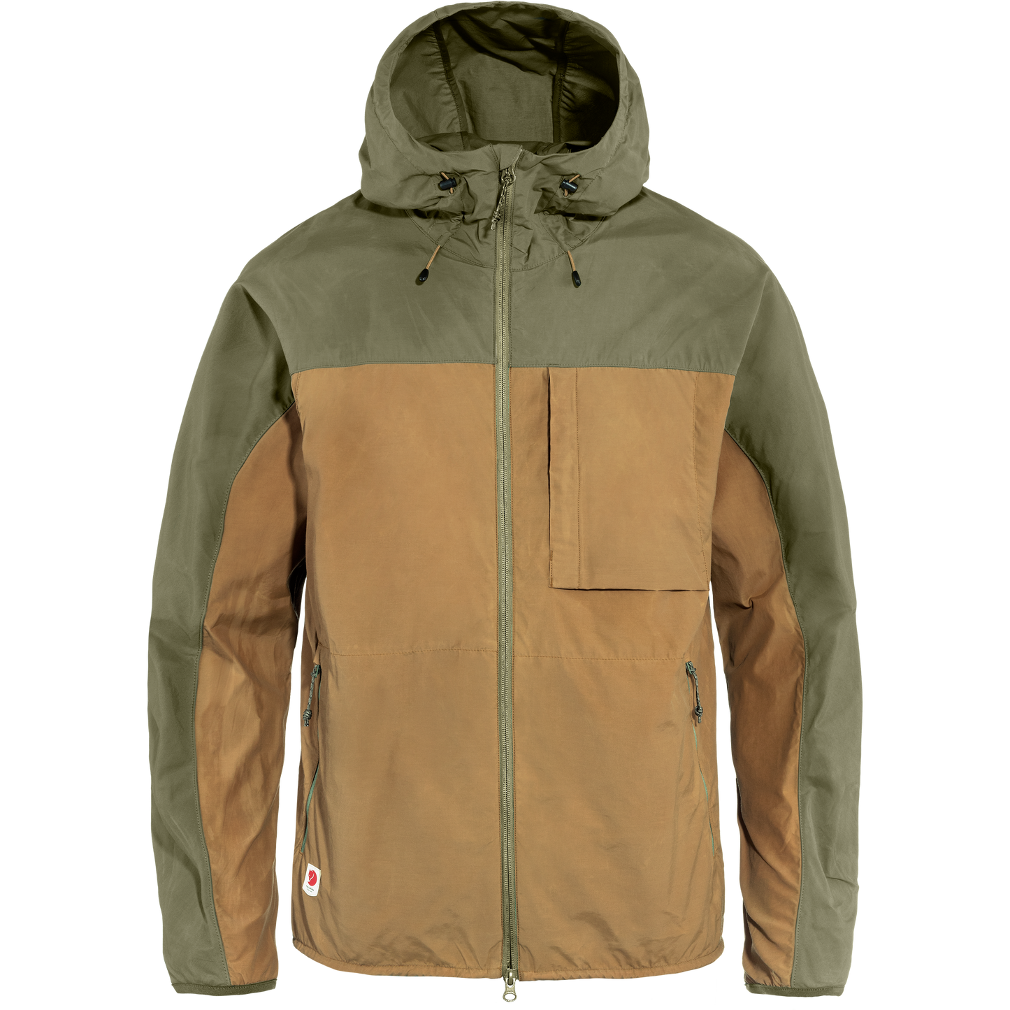 [Tier 1] Fjällräven High Coast Wind Jacket M - Buckwheat Brown/Green