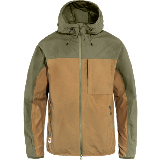 [Tier 1] Fjällräven High Coast Wind Jacket M - Buckwheat Brown/Green