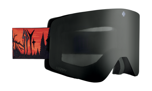 SPY Marauder SPY + Lincoln Design Co - Happy Gray Green With Black Spectra Mirror
