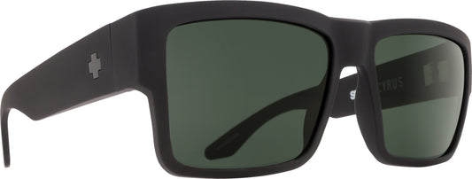 SPY CYRUS SOFT MATTE BLACK FLAG - HAPPY PLUS GRAY GREEN
