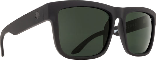 SPY Discord Soft Matte Black - Happy Gray Green Polar