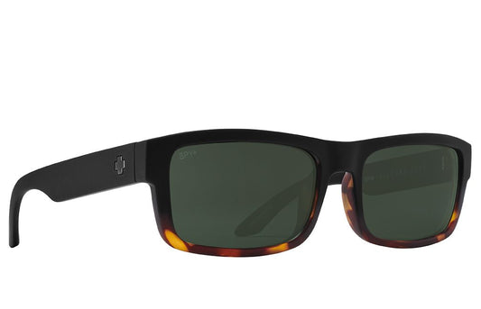SPY DISCORD LITE SOFT MATTE VINTAGE TORTOISE BLACK - HAPPY GRAY GREEN POLAR
