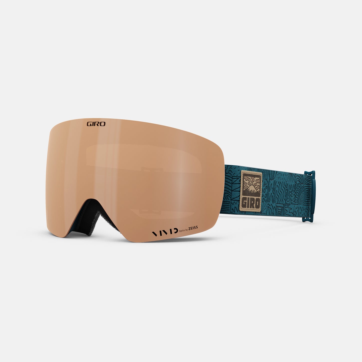 Giro Contour Goggle Harbor Blue Adventure Grid